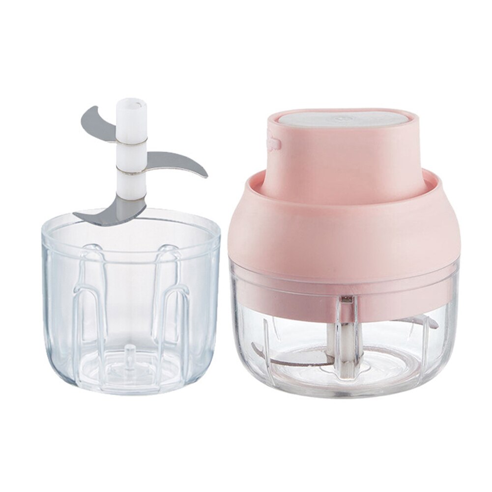 Electric Food Crusher Processor Mixer Pepper Garlic Seasoning Grinder Nut Meat Grinding Kitchen Masher Utensils Home Items: A6