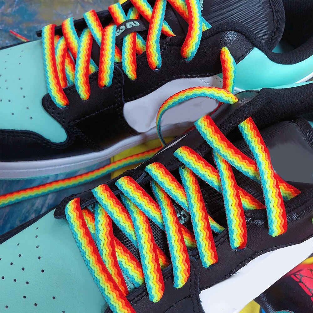 Regenboog Sneaker Schoenen Schoenveters Casual Schoenveters Schoen Accessoires Schoenen Schoenveters Touw Klassieke Sport Unisex: 1 / 160cm