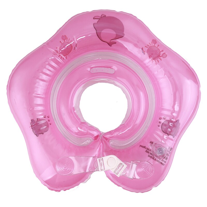 Pasgeboren Baby Kids Baby Zwemmen Protector Hals Float Ring Veiligheid Reddingsboei Life Saver Hals Kraag Zwemmen Opblaasbare Buis: pink