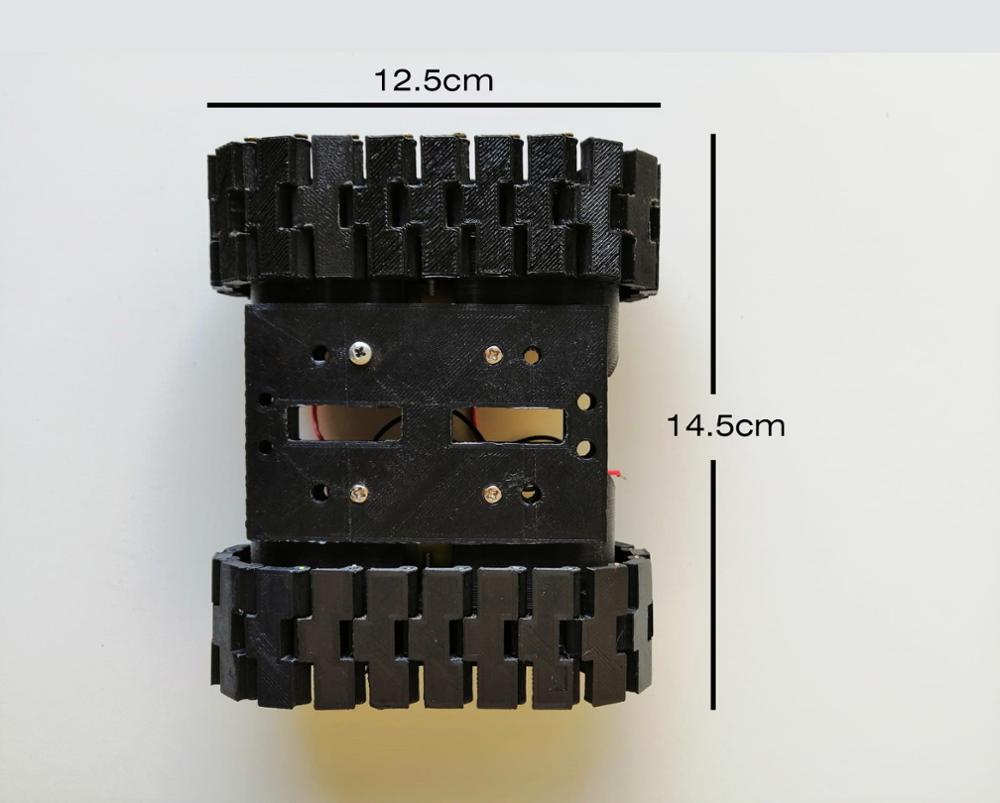 Arduino Robot Tank Şasesi Öğrenci Projesi Geliştirme Kiti 2 DC Motor L298 uyumlu