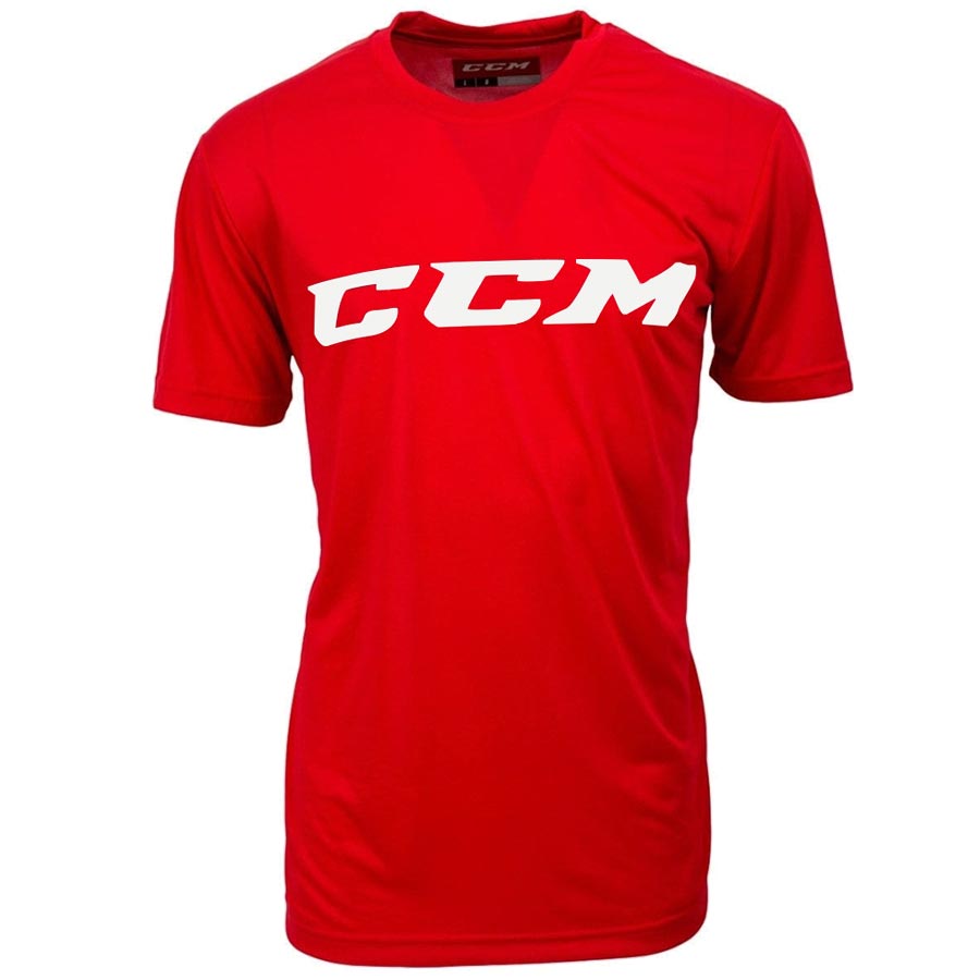 CCM 2020 autentici uomini delle nuove T-Shirt T-Shirt da donna vestiti delle donne di sport manica corta stampato top pacchetto della posta: RED SR XS