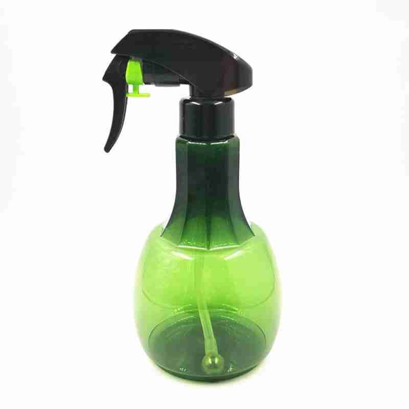 Big Round Refillable Beauty Salon Spray Bottle Barber 400ml Lotions Homemade Atomizer Hairstyle Spray Peserve Bottle U0F6: Light Green