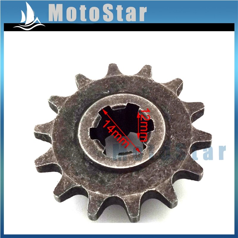 Koppelingen en Onderdelen 6 Tanden Koppeling Drum Pad Gear Box Kit Fit
