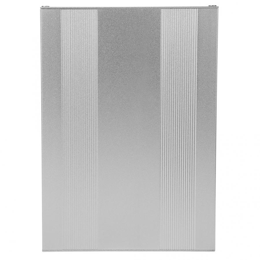 Electrical Box Aluminum Project Box Split-Type Matte Silver Enclosure Case DIY PCB Junction Casing 54x145x200mm