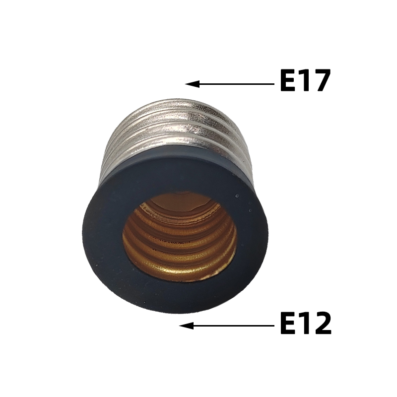 E10 e11 e12 e17 to E12 e11 e14eLight Socket adapter E10 to E12 Candelabra lamp holder converter,Install