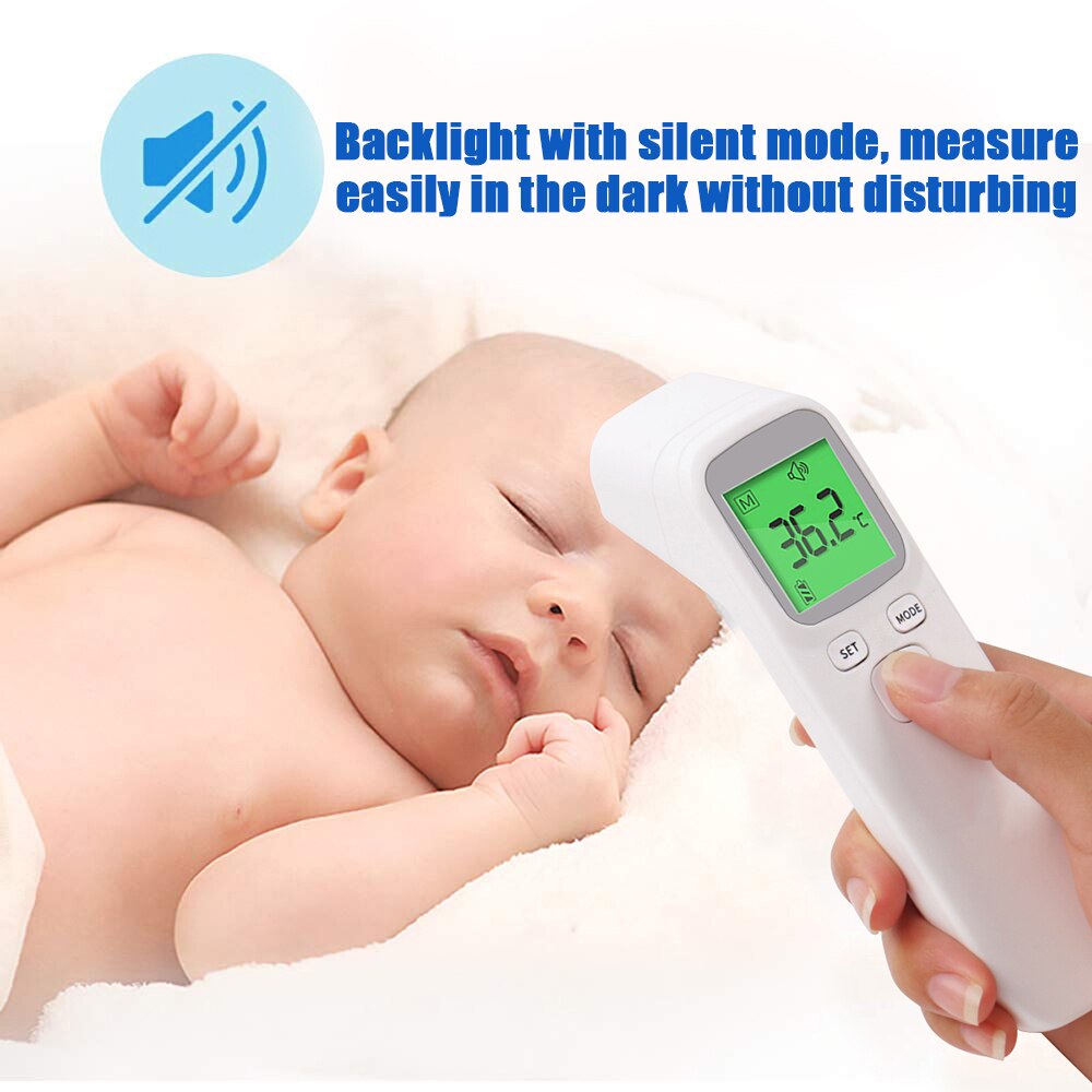 Digitale Thermometer Oor Non-contact Body Termometro Infrarood Lcd Volwassen Lichaam Koorts Ir Kinderen Thermometer