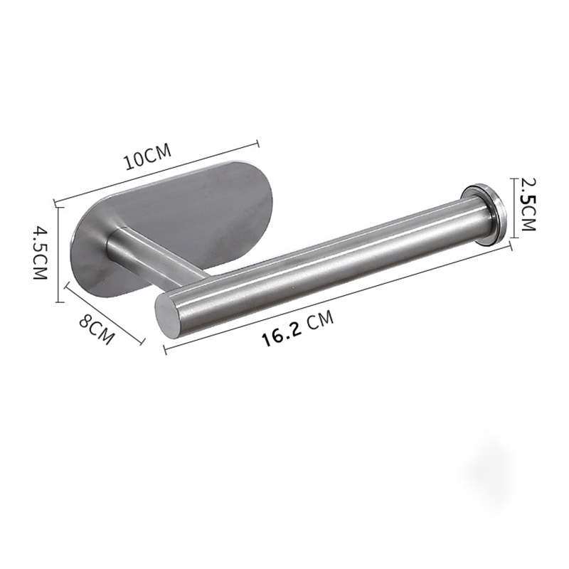 Toilet Paper Rack Bathroom Paper Towel Holder Adhesive Absorbent Paper Dispenser WC Kitchen Hardware Storage Accessories: Yellow