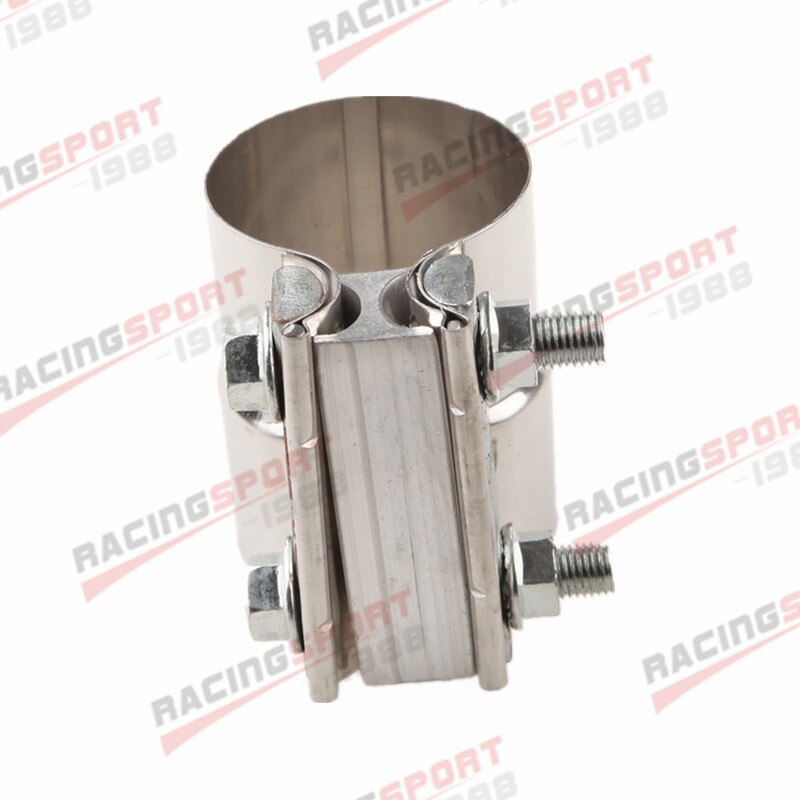2" Inch Stainless Steel Exhaust Lap Joint Band Clamp Step Clamps