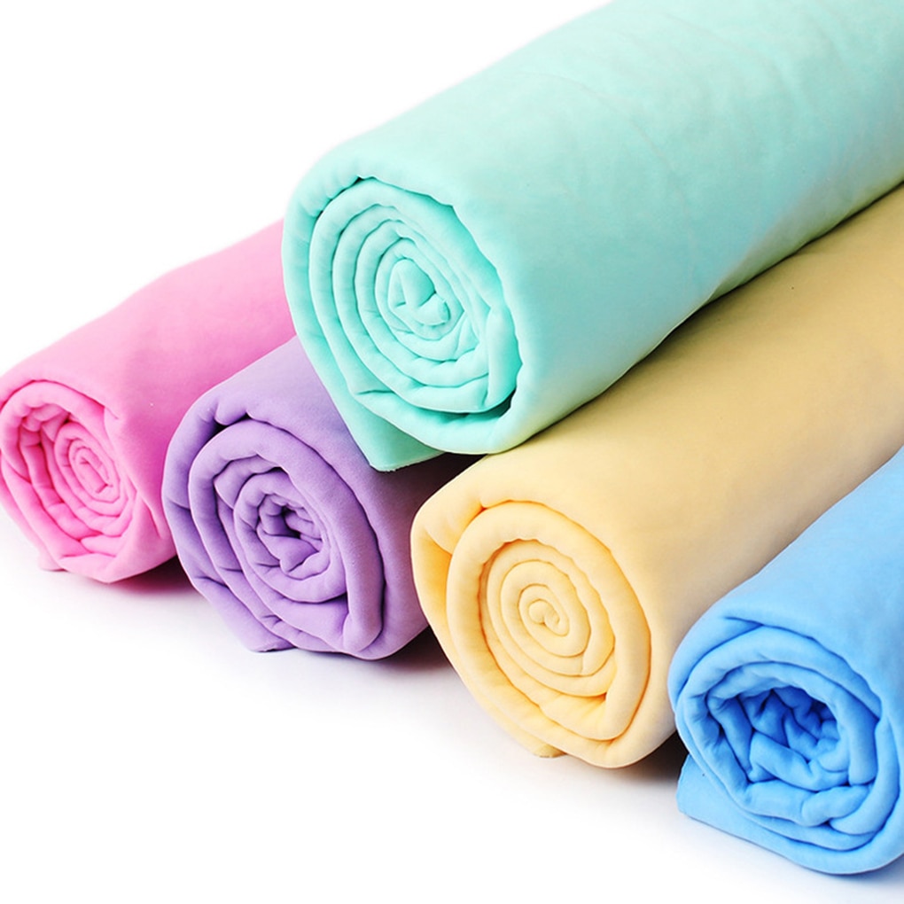 Kleur Willekeurige Wasstraat Handdoek Cleaner Car Body Window Poetsdoek Wateropname Drogen Doek Thuis Leveringen