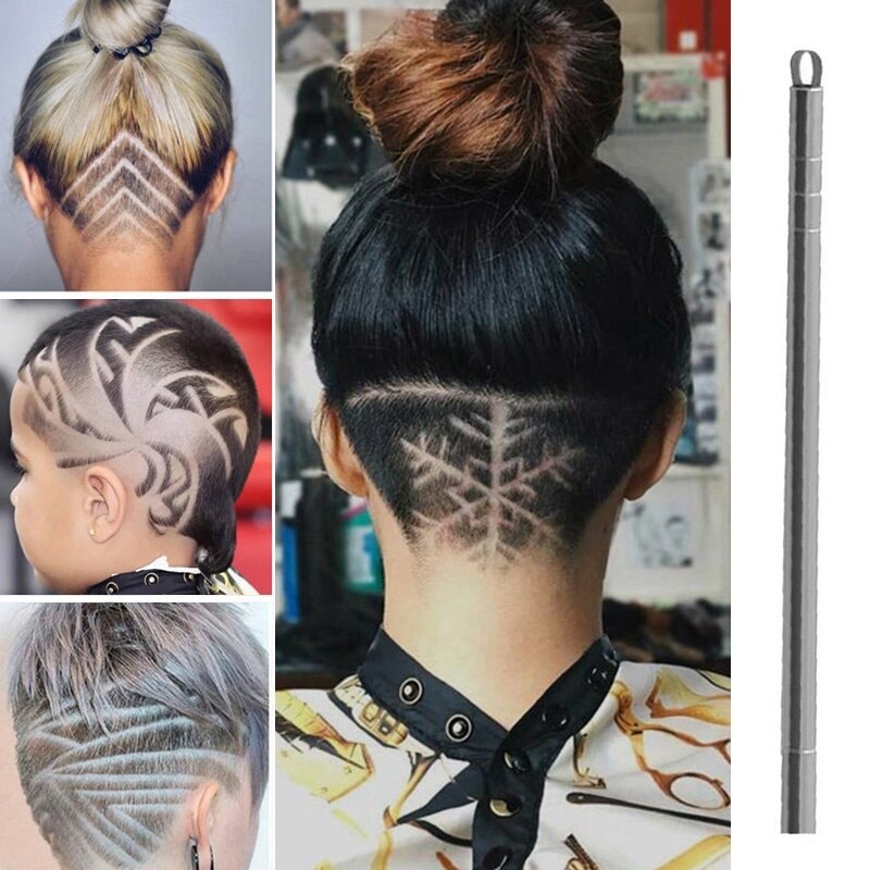 Fry's store nyeste hår carving pen magisk olie hoved hak mand hår raffineret stål barbermaskine pen barber barbermaskine øjenbryn barbering barbering