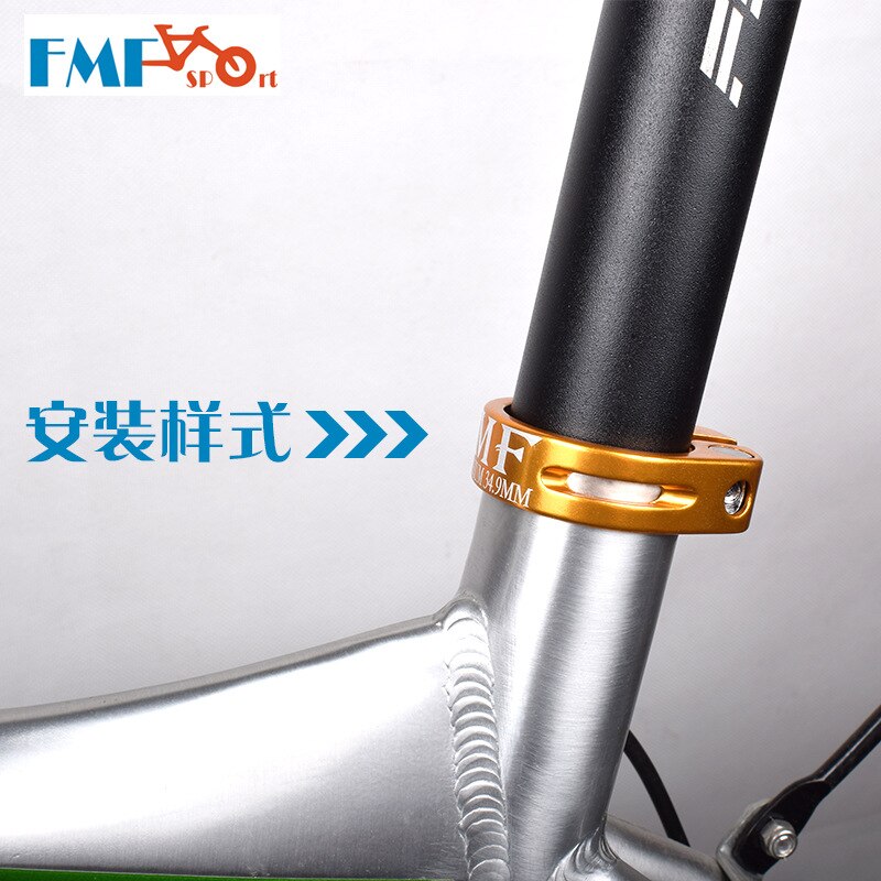 Q1083 fiets zadelpenklem aluminium klem mtb fiets ultralichte buisklem fietsonderdelen fiets zadelpenklem 28.6*31.8/34.9mm