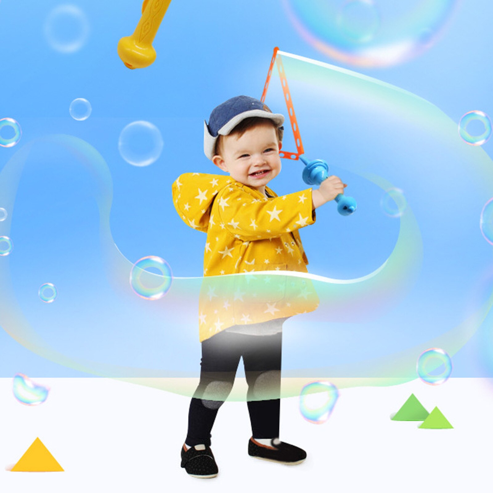 Kinderen Speelgoed Bubble Wand Met Geconcentreerde Vloeistof Bubble Speelgoed Voor Kinderen Blazen Bubble20ml Outdoor Speelgoed Kinderen Zeep Pompoms