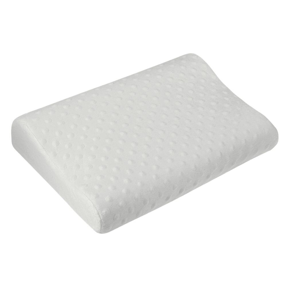 Memory Foam Orthopedic Sleep White Cooling Comfort Gel Bed Pillow Cushion Memory cotton Memory Foam Pillow: Default Title