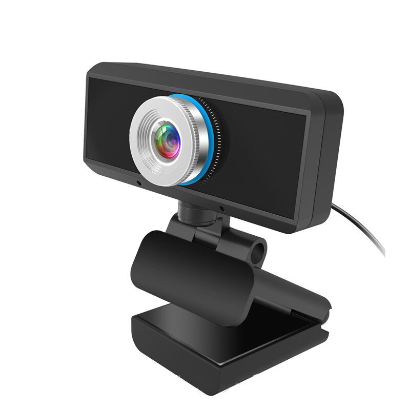 Handmatige Scherpstelling Hd Webcam 1080P 30fps Web Onderwijs Facebook Live Camera 360 ° Rotatie Usb2.0 Computer Camera Met Microfoon