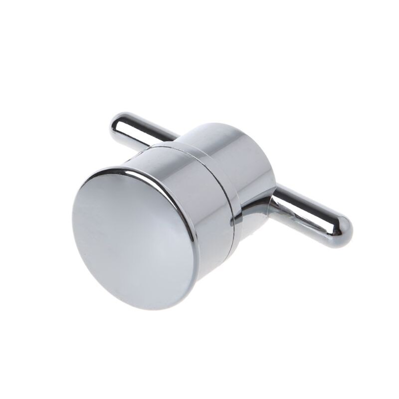 Electroplated Plastic Single Hole Shower Door Knob Handle For Interior Furniture Shower Cabin