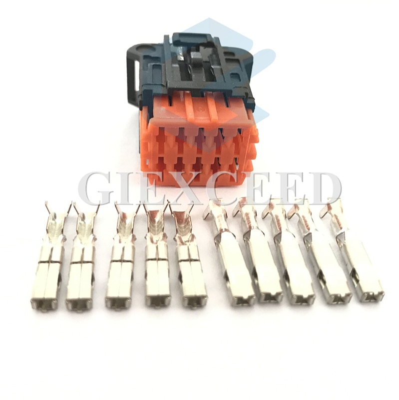 2 Sets 10 Pin Molex Series Automotive Socket 10 Position Female Auto Connector 1.5mm
