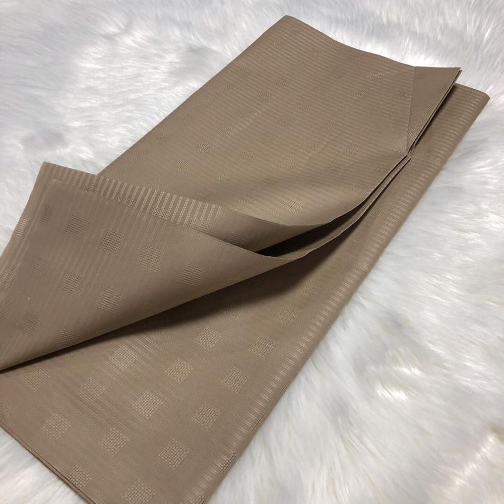 5 yards per piece African Nigerian cotton pure color atiku lace for man cloth atiku fabric price