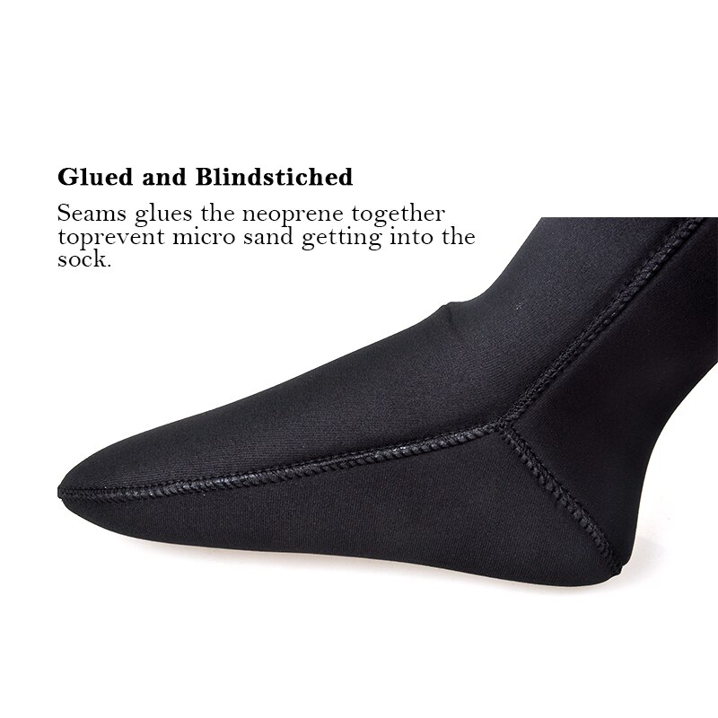 5mm Neoprene Scuba Diving Socks Shoes Scratch Proof Non-slip Winter Surfing Swimming Beach Water Wetsuit Socks Boots