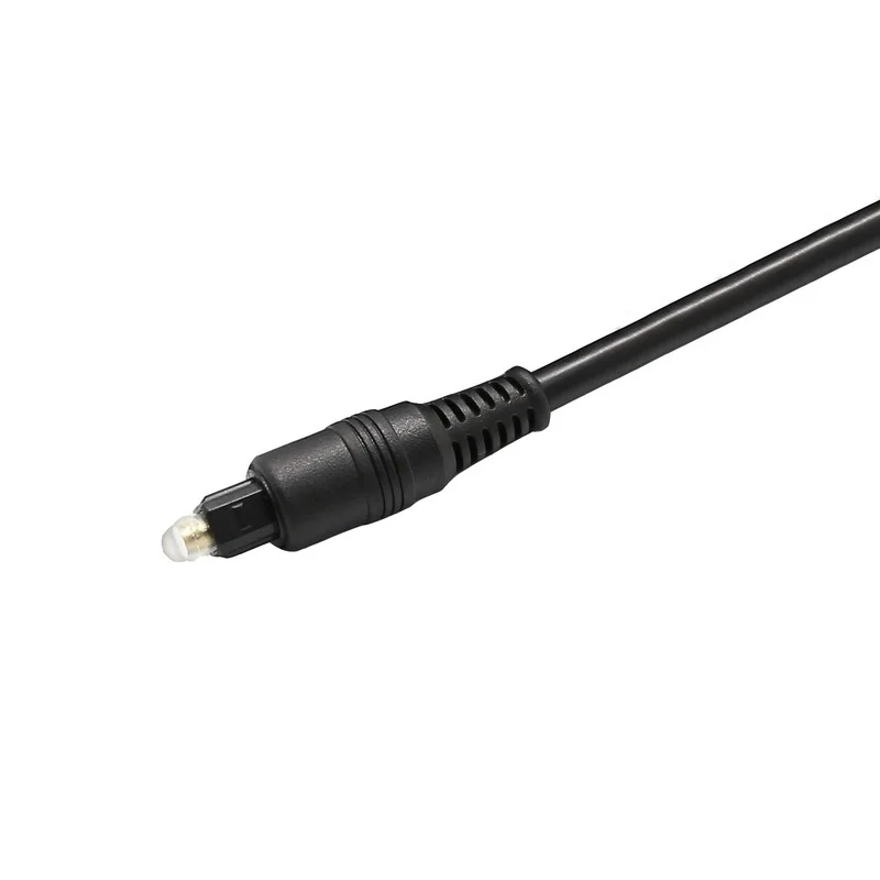 Digital Audio Optical Fiber Cable Optical OD4.0 Molding Head Toslink Optical Fiber Audio Cable Suitable for Set-top Box TV DVD