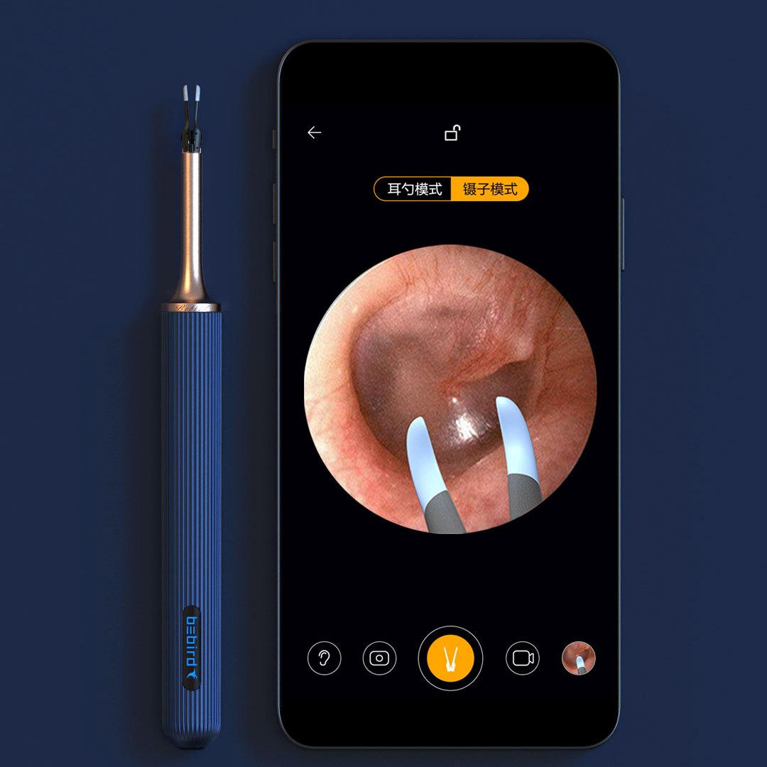 Bebird – nettoyeur d'oreille visuel intelligent R3 R1 Minifit, outil d'élimination de la cire, caméra de précision, Endoscope Otoscope numérique étanche, 300W