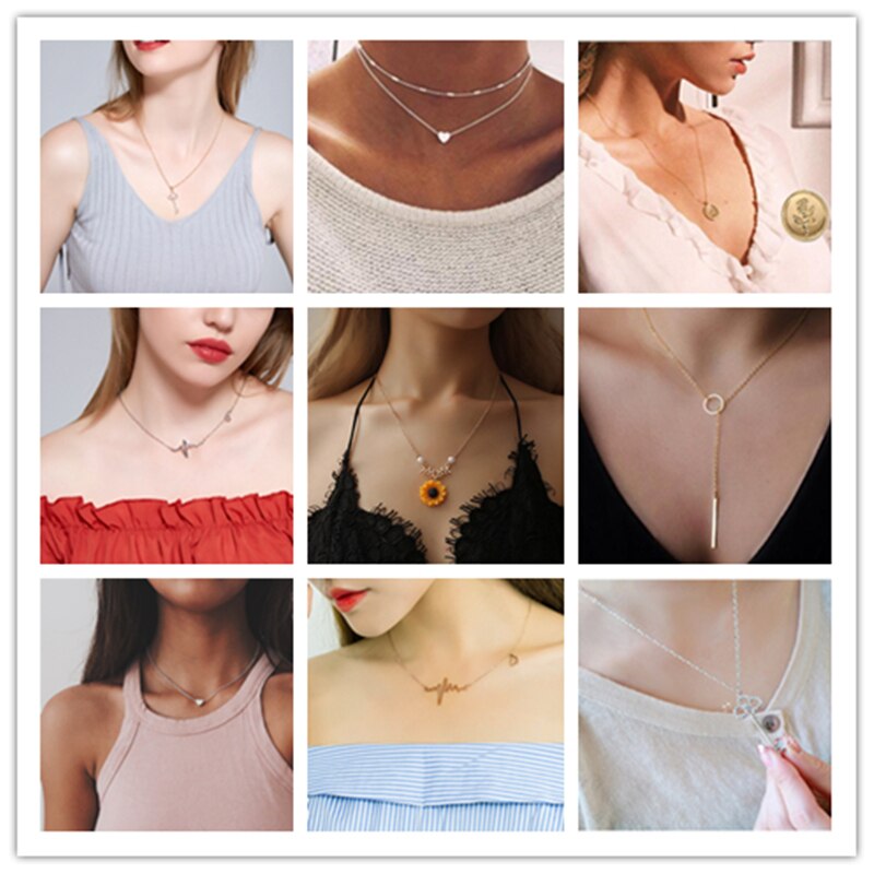 Vintage Kleine Hart Ketting voor Vrouwen KORTE Ketting Hart Sleutel Hanger Ketting Etnische Bohemian Choker Ketting