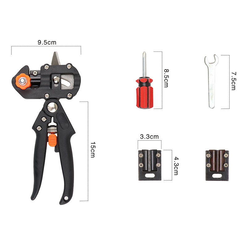 Grafting Tool Pruning Bonsai Cutting Scissors Pruners Garden Flower Cutter Tools Plant Trimmer Branch Secateurs Shears Branches