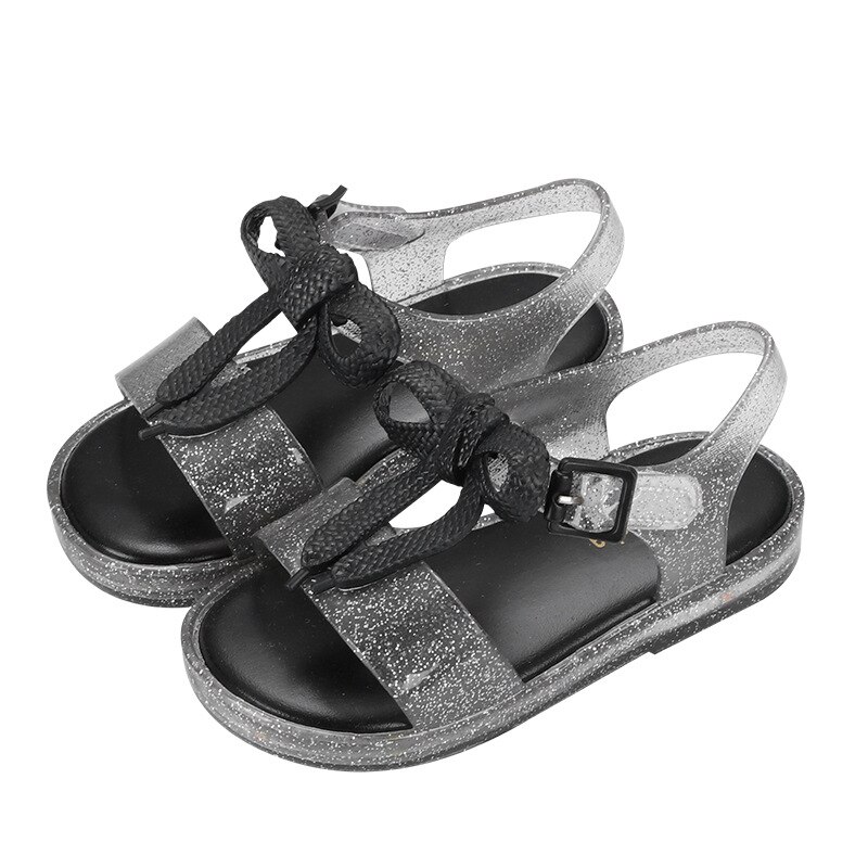 Meisjes sandalen met strik, led-licht sandalen, zomermeisjes gelei lichtgevende schoen, antislip kinderstrandsandalen, peutersandalen, prinsessen