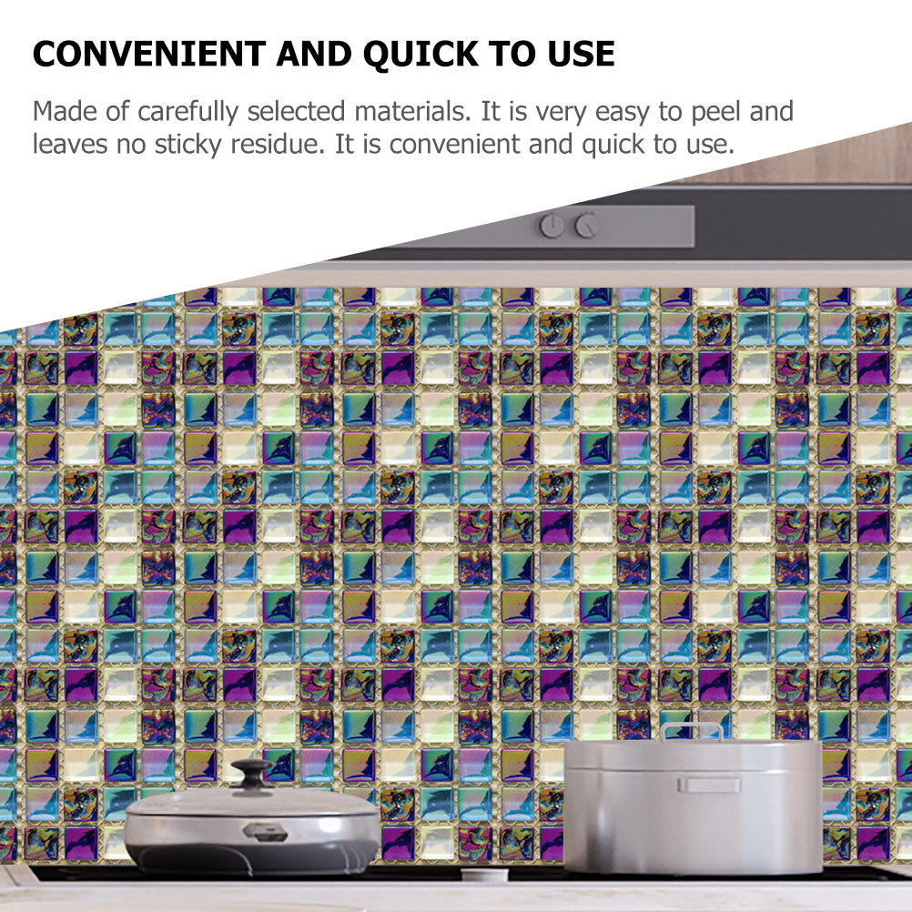 20 Sheets of Self-Adhesive Wall Stickers Indoor Wall DIY Decals Wall Ornament