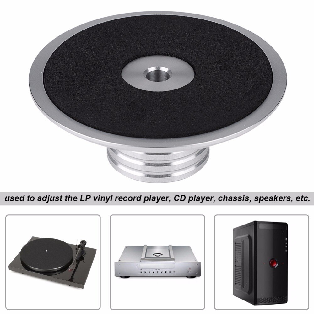 LP Vinyl Record Player Stabilizer Weight Clamp - 80mm x 30mm - Metal Disc Stabilizer for Turntables