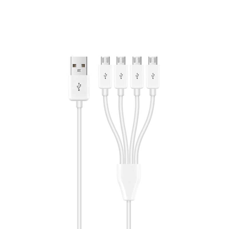 4 in 1 micro usb charger cable 50cm