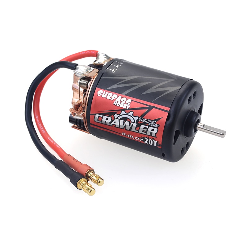 540 11T 13T 16T 20T Brushed Motor Waterproof 5-Slot for TRAXXAS Tamiya Redcat Kyosho WLtoys 1/10 RC Crawler Car