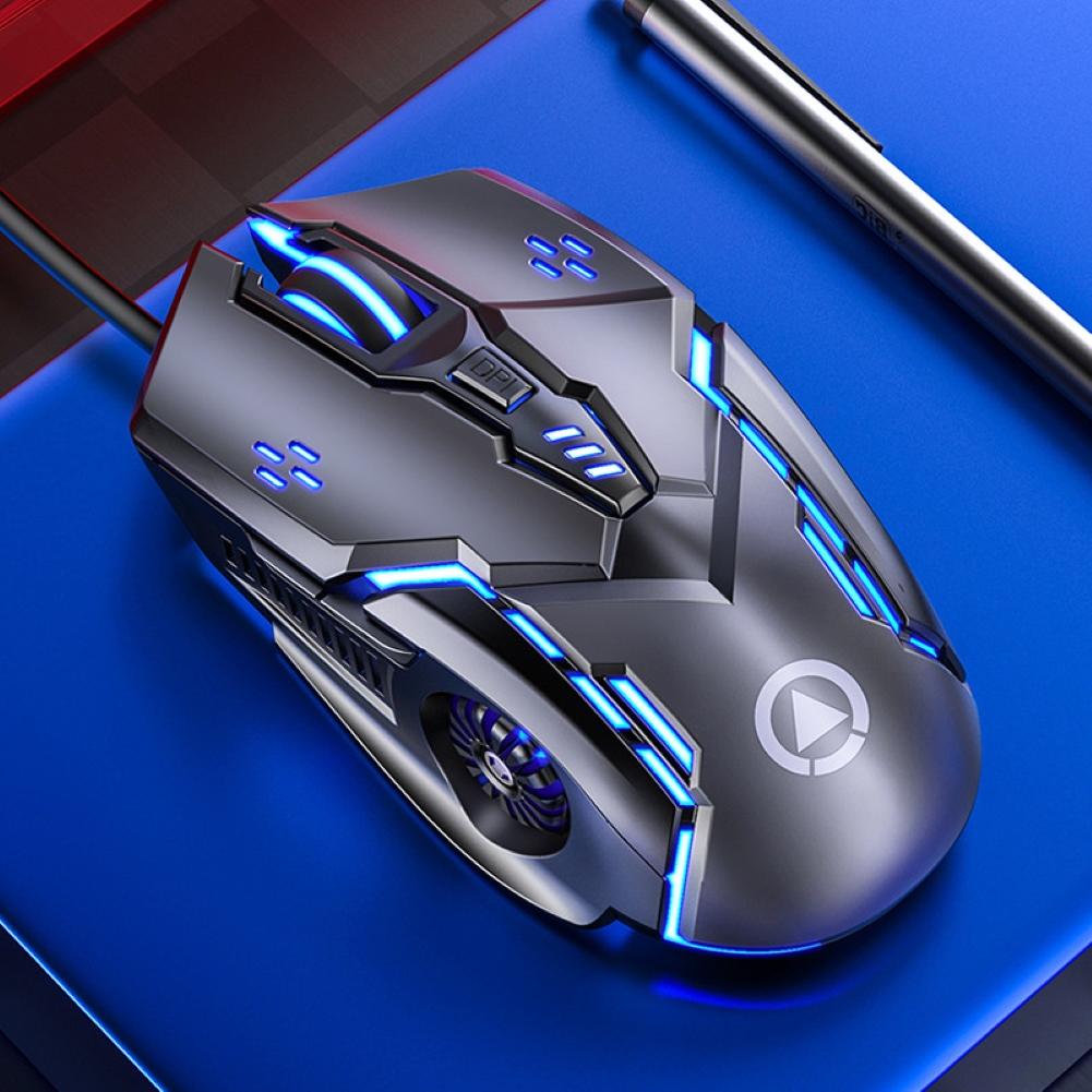 Più nuovo G5 Professionale Ergonomico Gaming Mouse 7 Colori di Retroilluminazione USB Wired Silenzioso Mouse Per Gamer 3200 Dpi Mouse Per PC/Del computer portatile