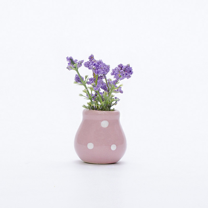 Ceramics Refrigerator Magnet Sticker Flower Vase Fridge Magnets Refrigerator Magnets Home Decor Mini Bonsai Plant Fridge Magnets: MULTI
