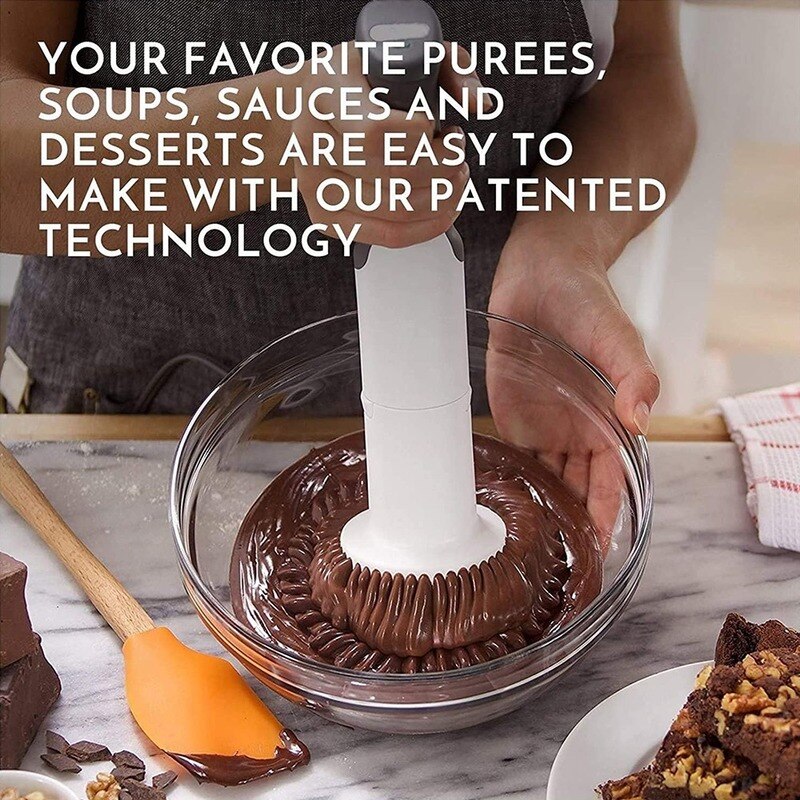 160W Electric Potato Masher For Kitchen Hand Blender Handheld Batter Mixer BPA Free Not Toxic For Baby Food Vegetable Cocina