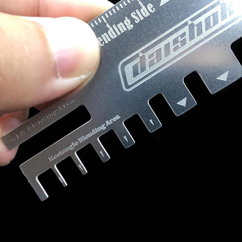 Model Modification Tool Auxiliary Ruler Etching Sheet Pliers Hand Pressing Bending Dedicated Vise L1J2