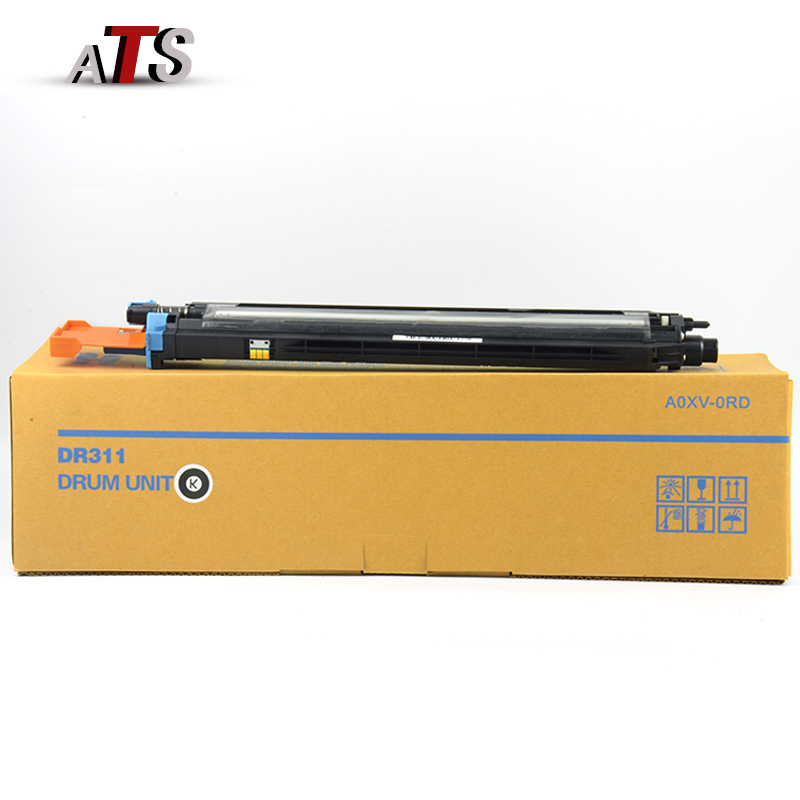 CMYK-Kit de tóner para unidad de tambor OPC, compatible con Konica Minolta DR311, Bizhub C 220, 280, 360, 7722, C220, C280, C360, C7722
