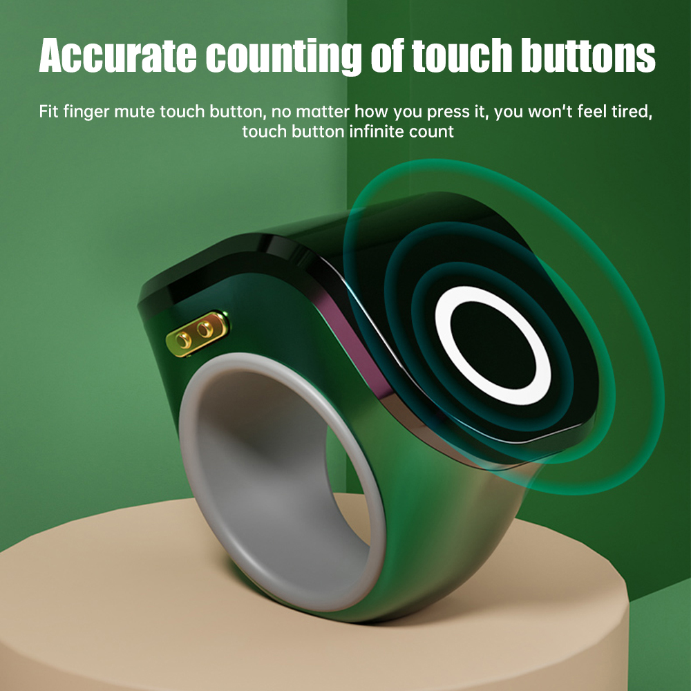 Intelligent Counter Waterproof Touch Screen Ring T... – Grandado