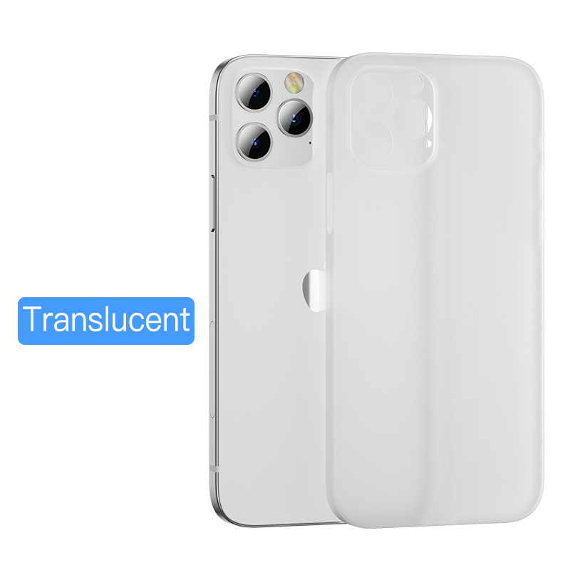 Ultra Thin PC Matte Case For iPhone 15 Pro Max 15 Plus Frosted Phone Cover For iphone 15 Pro Max Phone cases in Stock: Leather / Clear