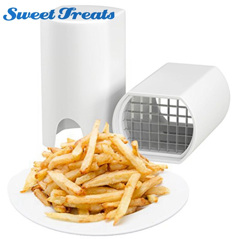 Sweettreats Een Stap Natuurlijke Franse Fry Cutter Groente Fruit Slicer Aardappel-Perfecte frietjes