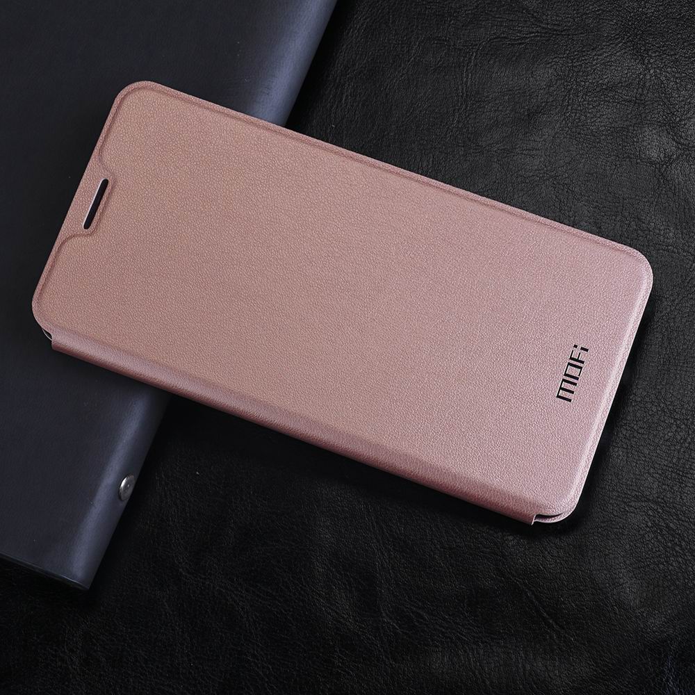 MOFi for Xiaomi Redmi 5 Plus Case for redmi 5 plus flip case cover Leather Capas coque for xiomi redmi 5 plus housing original: Rose Gold