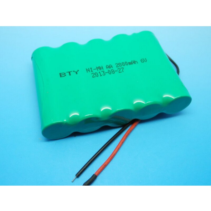 1 pak 14500 Oplaadbare MH 6 V Batterijen Recyclebaar 2000 mAh 14500 Batteria Cell NiMH Voor Zaklamp Elektronische Speelgoed