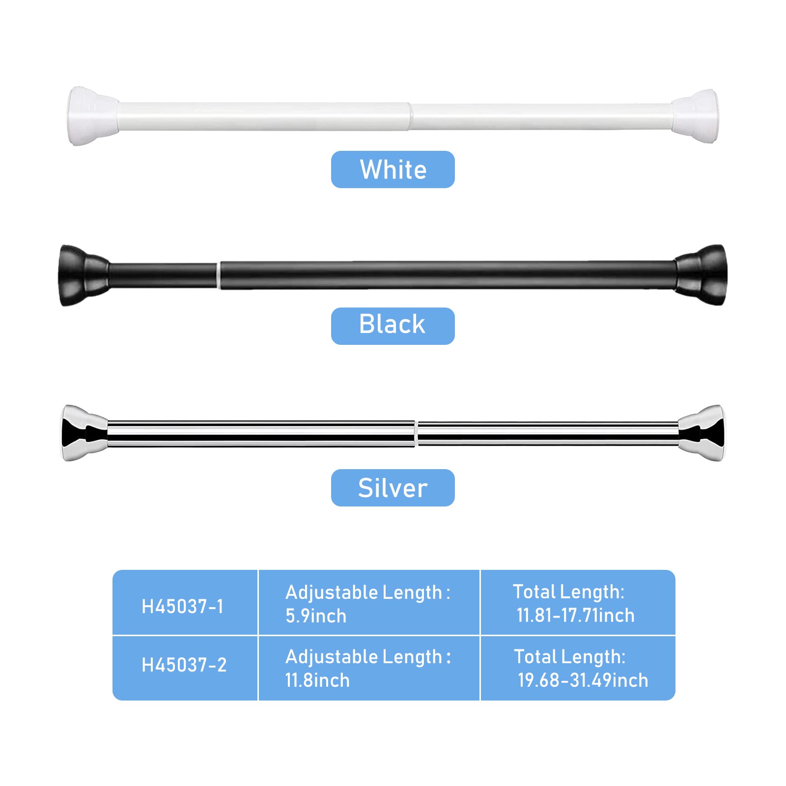 Uitschuifbare Badkamer Opknoping Douchegordijn Rods Verstelbare Telescopische Hengel Hanger Voor Slaapkamer Garderobe Ondersteuning Polen