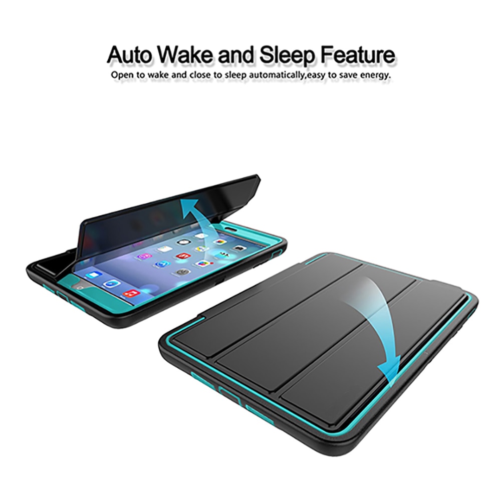 Smart etui til ipad 9.7 ipad air 2 etui cover ipad ipad 6th generation ipad 5th generation til ipad  a1822 a1893