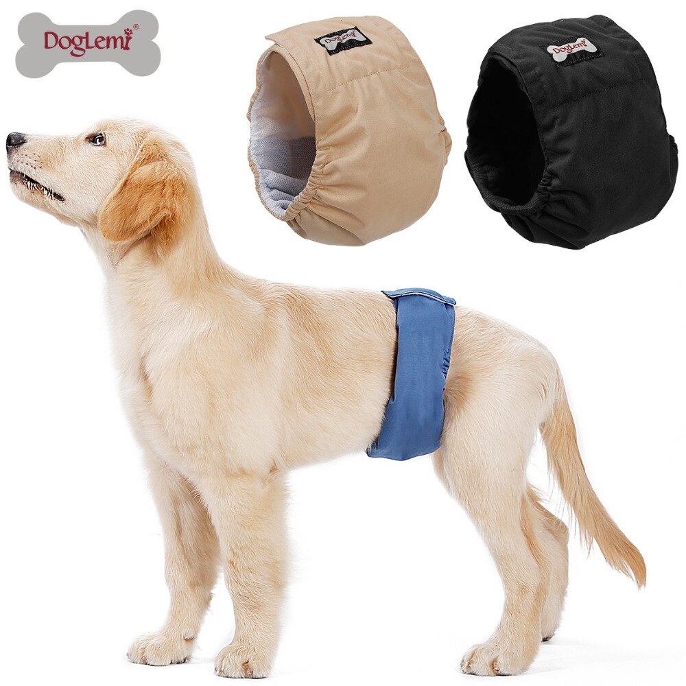 Reusable Washable Dog Diaper Nappy Durable for male dog pants 3pc/pack