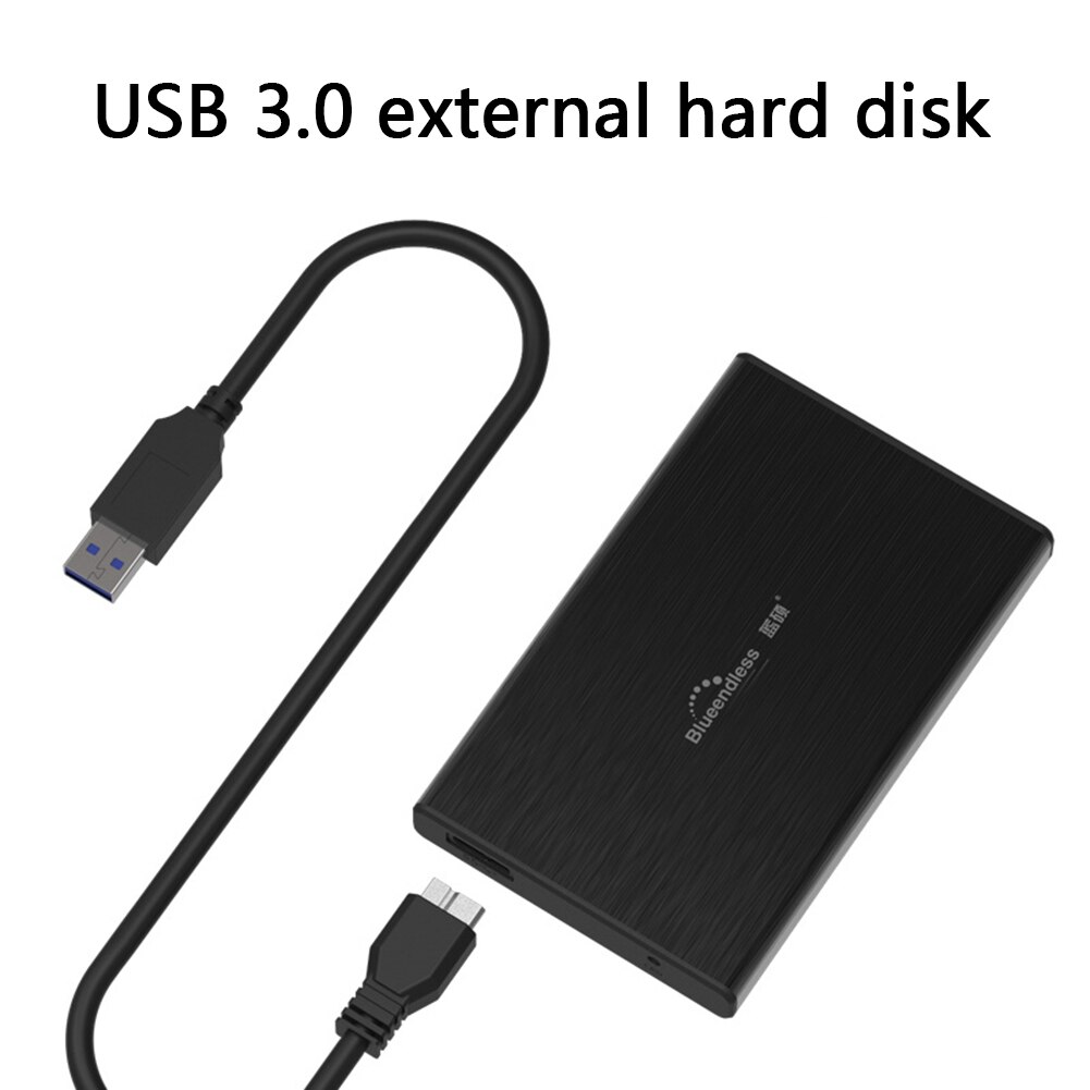 Classique blueinfinity 2.5 pouces disque dur externe USB3.0 HDD dispositif de stockage de mémoire Mobile pour ordinateur portable accessoires de téléphone fournitures
