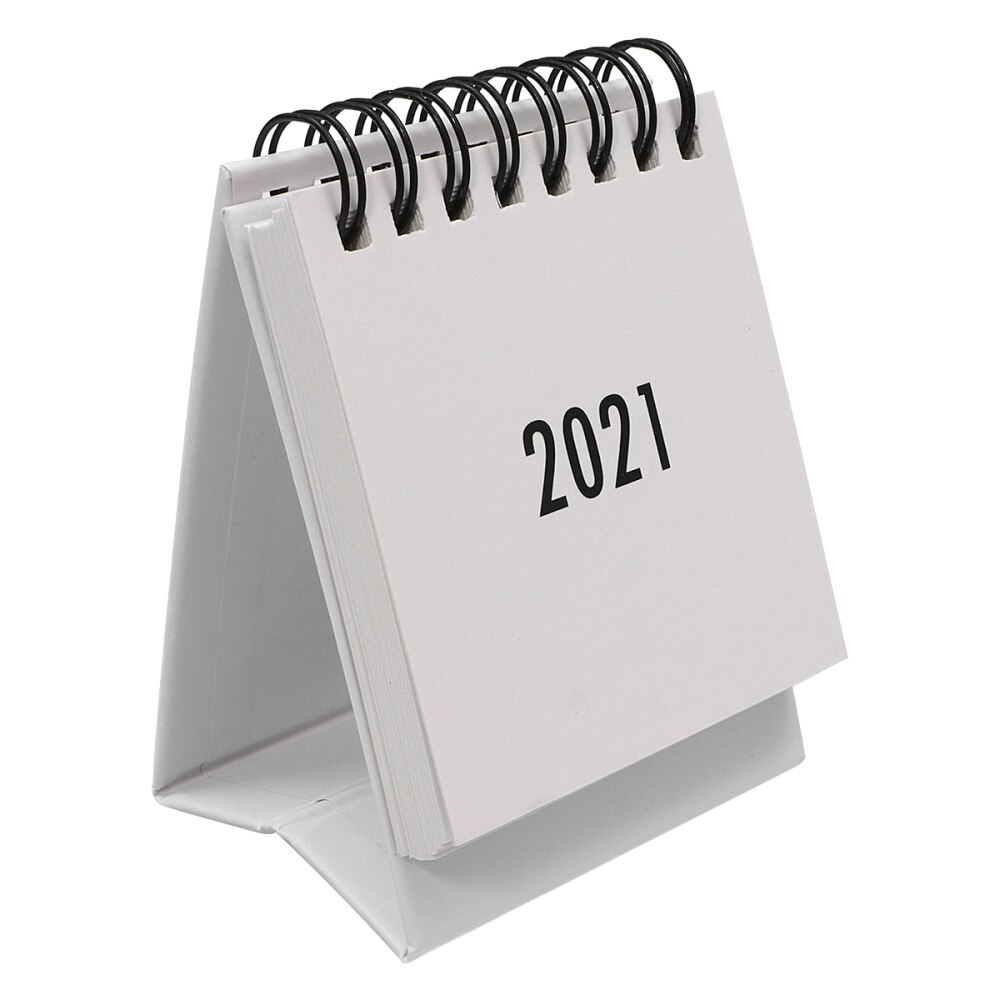 1Pc Kalender Effen Kleur Creatieve Desk Memo Schema Kalender Tafel Kalenders Voor Kantoor