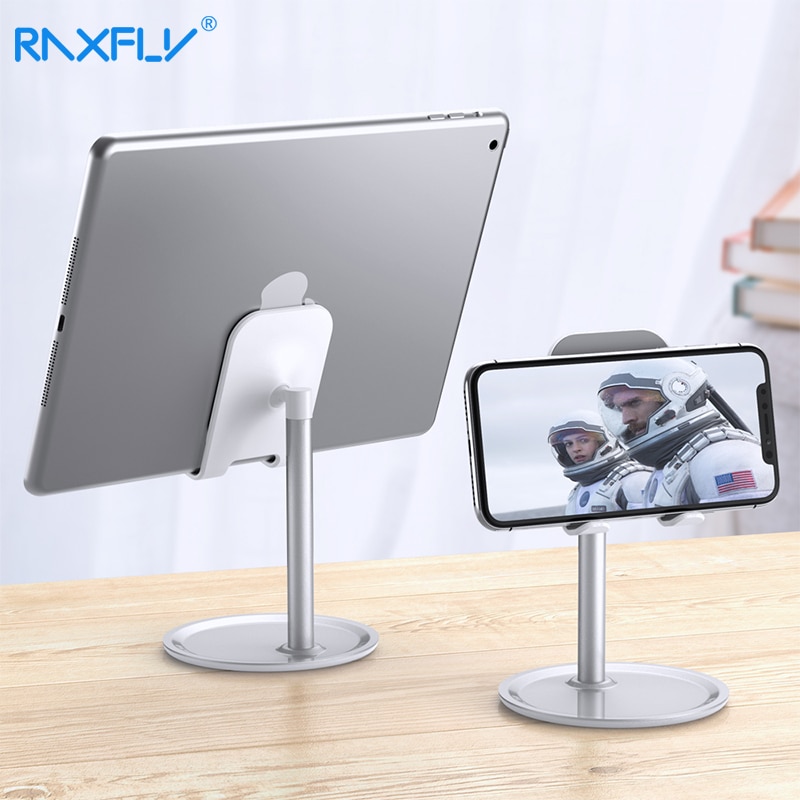 Raxfly Universele Tablet Stand Houder Voor Ipad Pro 11 12.9 Mini Desktop Telefoon Houder Voor Iphone Samsung Xiaomi Soporte Tablet