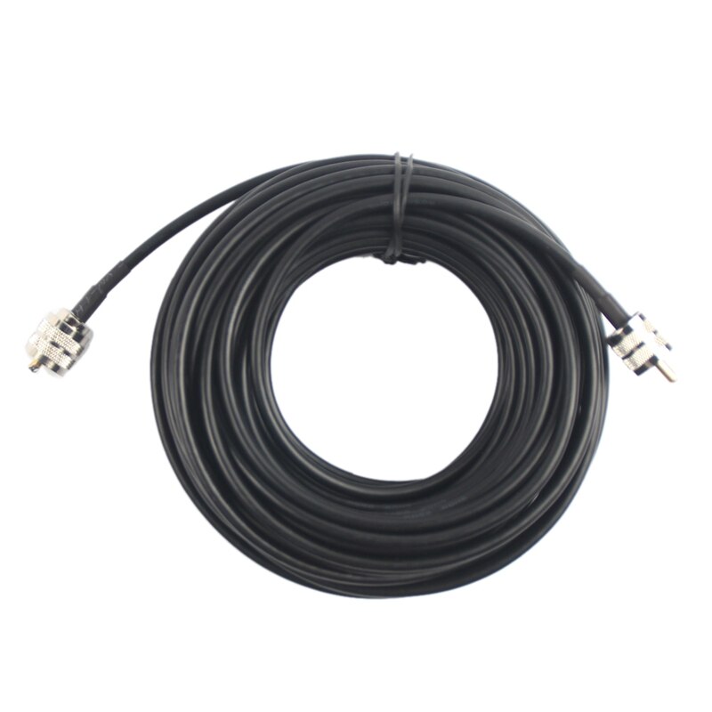 50Inch RG58 Coax Coaxiale Uhf PL-259 Connectors Cb Radio Antenne Kabel Cnim