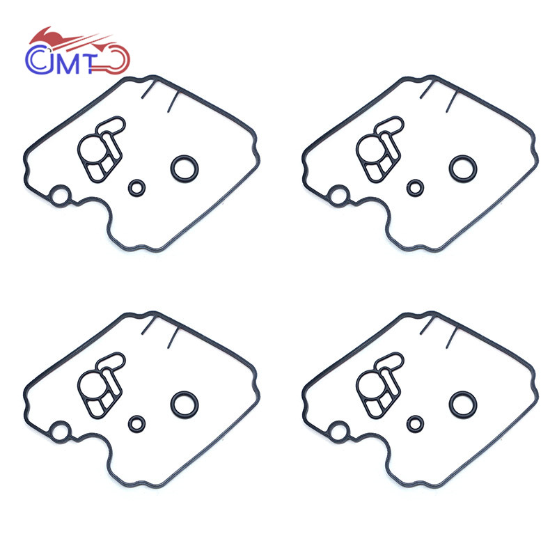 For Yamaha XJ 600 XJ600S Diversion 1992 XJ600N 1994-1995 Carburetor Carb Repair Kit Float Valve Gasket Ring Rebuild XJ600 N S: 4 Gasket Sets