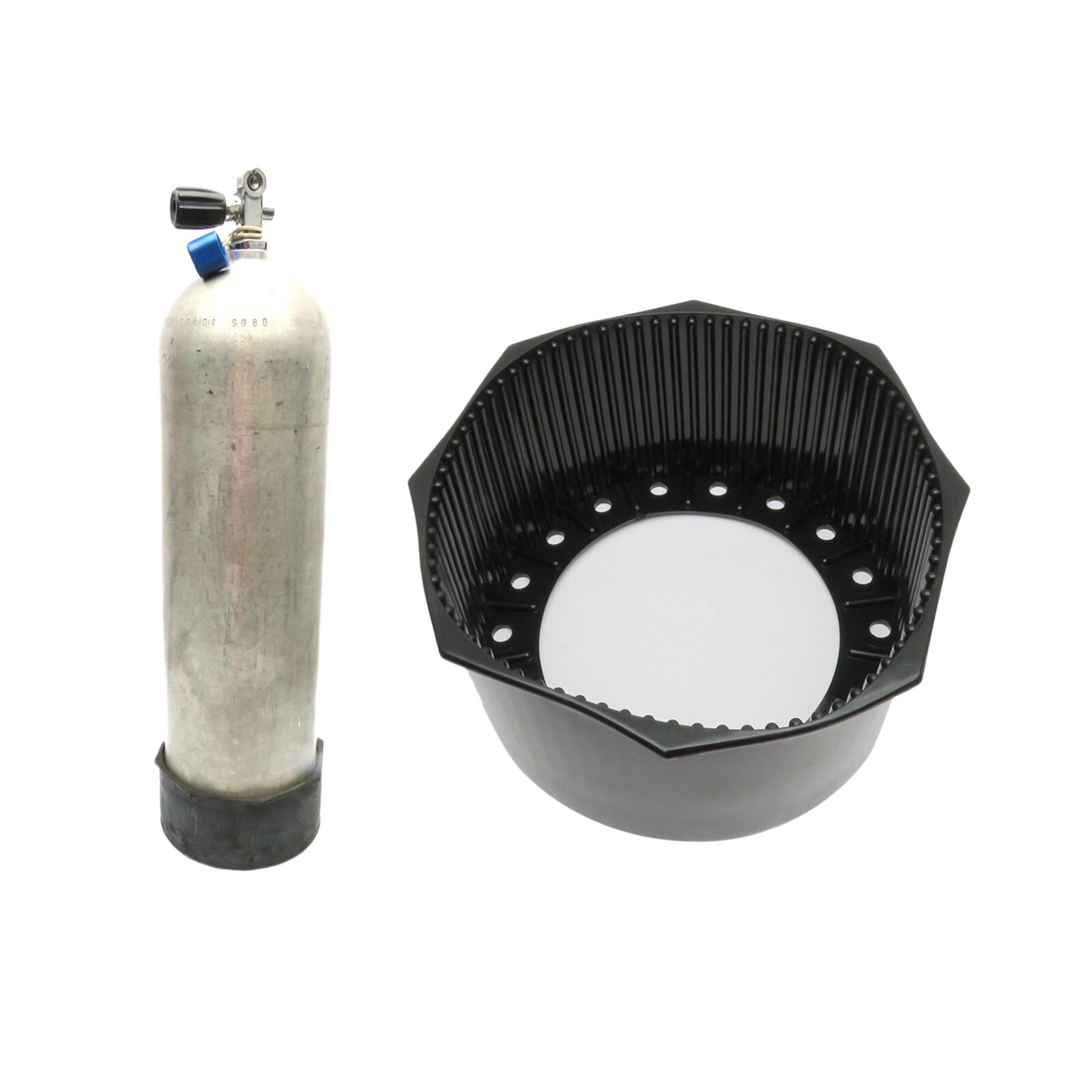 7.5 inch Rubber Scuba Diving Cylinder Tank Boot for 12L Steel Tank
